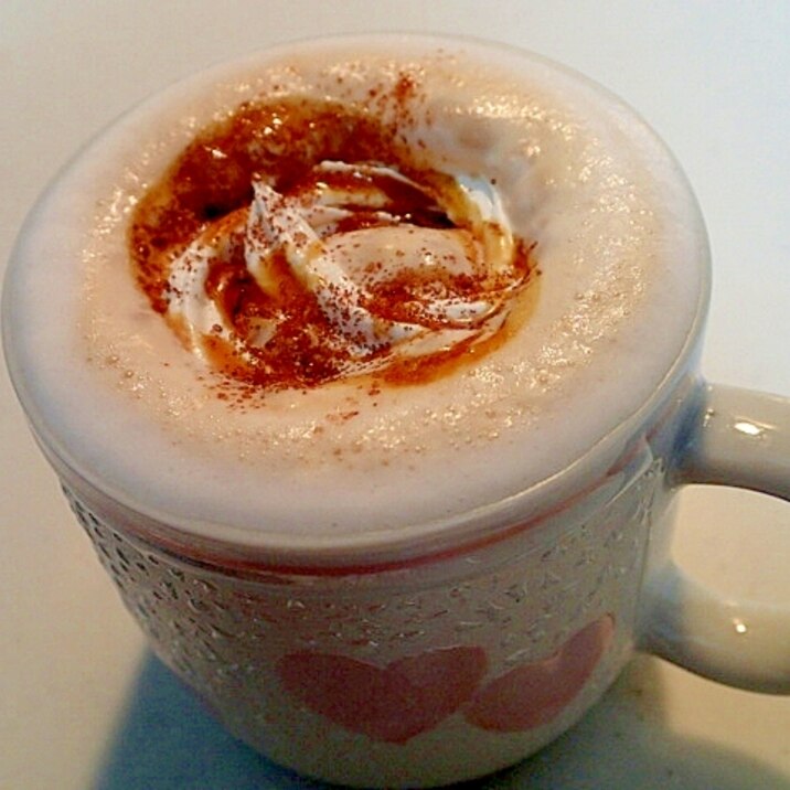 バリスタでホイップとエスプレッソソースのカプチーノ レシピ 作り方 By ぷ みぃまま 楽天レシピ バリスタでホイップとエスプレッソソースのカプチーノ レシピ 作り方 By ぷ みぃまま 楽天レシピ